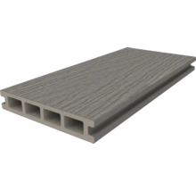 Lame de terrasse en matériau composite avec structure en bois