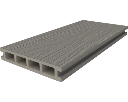 Lame de terrasse en matériau composite avec structure en bois