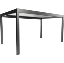 Pergola mit Dachkonstruktion und Stützpfosten