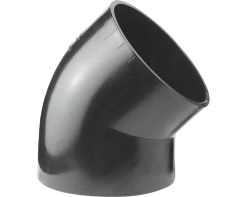 Coude de tuyau avec un angle de 45 degrés