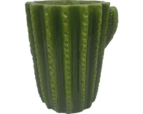 Pot de fleurs en forme de cactus