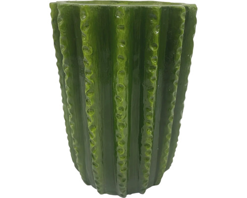 Pot de fleurs en forme de cactus