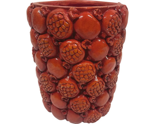 Übertopf Granatapfel Ø 20 H 23 cm Blumentopf mit Granatapfelmuster