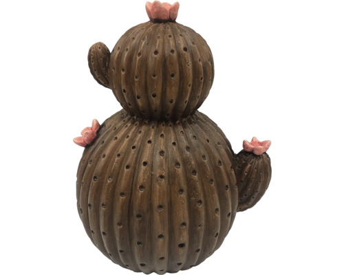 Figurine décorative de cactus avec fleurs