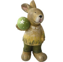 Lapin de Pâques décoratif avec œuf de Pâques pour la décoration de Pâques
