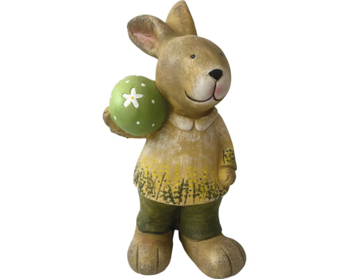 Lapin de Pâques décoratif avec œuf de Pâques pour la décoration de Pâques