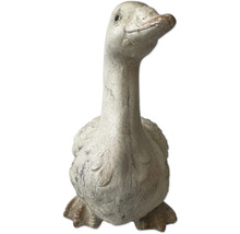 Figurine décorative de jardin d'une oie