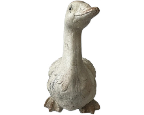 Figurine décorative de jardin d'une oie