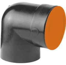 Abwasserrohrbogen mit Inspektionsöffnung