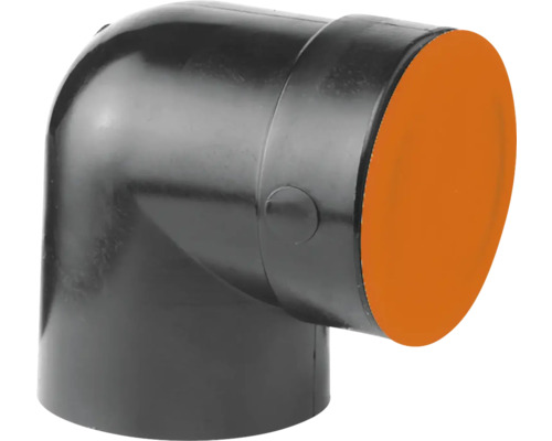 Abwasserrohrbogen mit Inspektionsöffnung