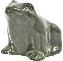 Figurine décorative grenouille en céramique