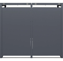 Portail double pour l'extérieur