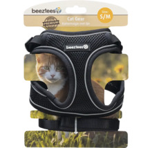 Harnais pour chat Beetztees avec laisse, taille S/M