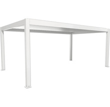 Pergola d'extérieur en aluminium blanc