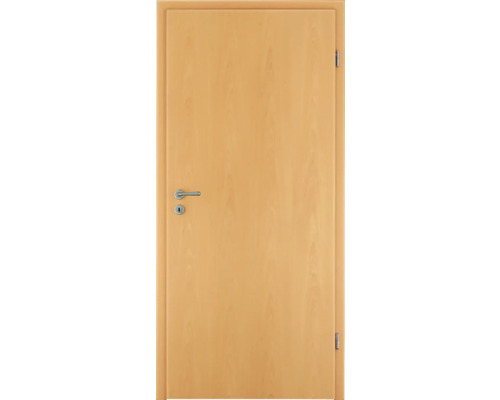 Holztür mit Beschlägen