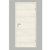 Porte intérieure avec poignée de porte et serrure