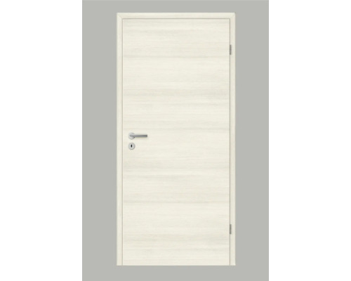 Pertura Zimmertür Yori CPL Berglärche quer 86,0x198,5 cm Links Zimmertür mit Türgriff und Schloss