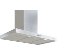 Dunstabzugshaube aus Edelstahl mit integrierter Beleuchtung