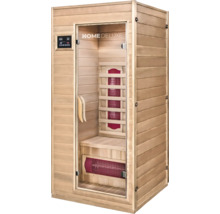 Home Deluxe Infrarotsauna aus Holz mit Glastür