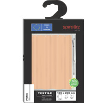 Rideau de douche Spirella Primo, textile, hydrofuge, 180x200 cm