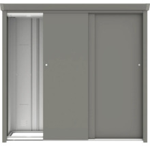 Armoire de jardin avec portes coulissantes