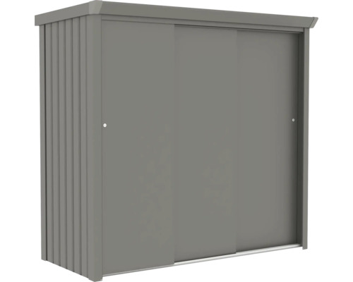 Armoire de jardin avec portes coulissantes pour l'extérieur