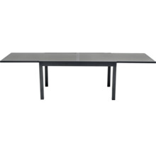Table de jardin extensible avec cadre