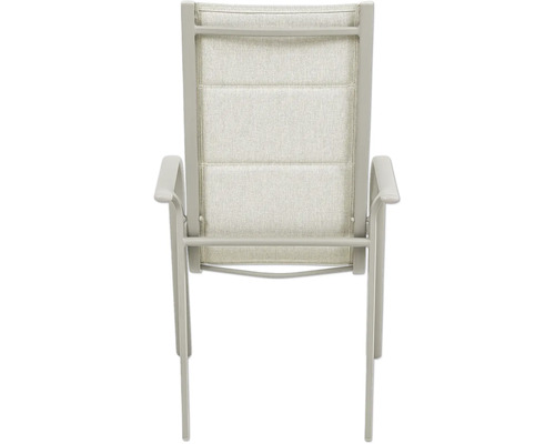 Gartenstuhl mit Armlehnen und Textilbespannung