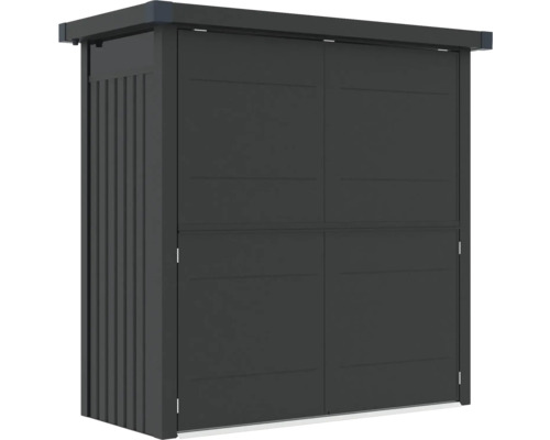 Armoire de jardin avec quatre portes pour ranger les outils de jardin