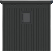 Paroi de remise de jardin avec fenêtre