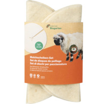 Kit de disques de paillage en feutre de laine de mouton, diamètre 25 centimètres