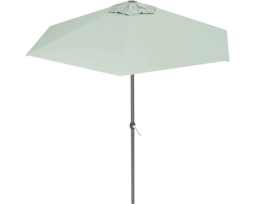 Rechteckiger Gartenschirm mit Mittelstock