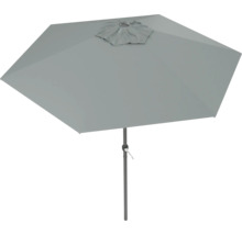 Parasol gris pour l'extérieur