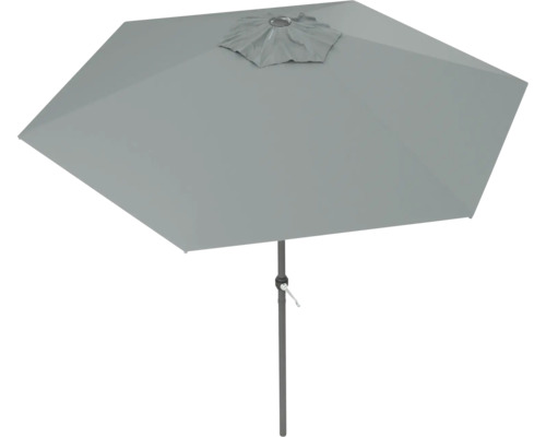 Parasol gris pour l'extérieur