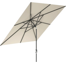 Parasol de jardin rectangulaire avec structure