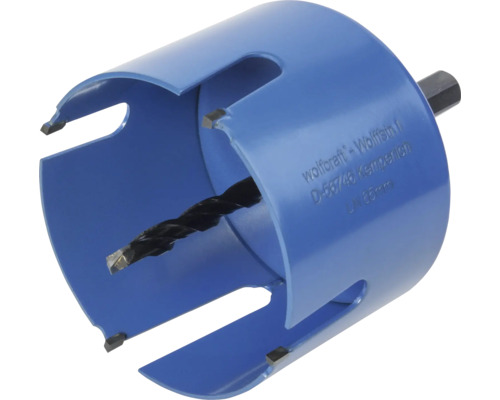 Scie cloche avec foret de centrage pour perceuses