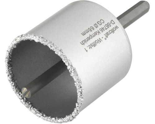 Scie cloche Wolfcraft d'un diamètre de 68 millimètres