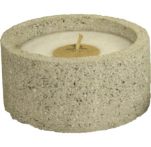 Bougie ronde en béton pour l'extérieur