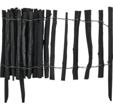 Clôture en bois avec fil de fer pour le jardin