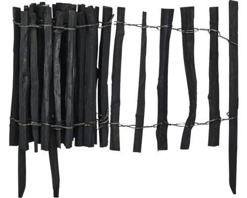 Clôture en bois avec fil de fer pour le jardin