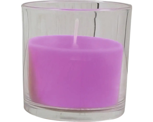 Teelicht in einem Glasbehälter