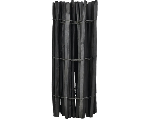 Brise-vue en bois avec fil de fer