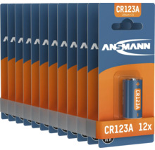 Ansmann CR123A Lithium Batterie, 12er Pack
