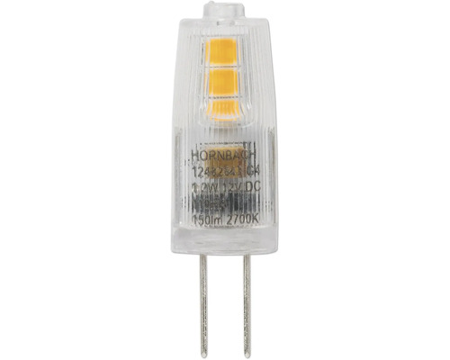 Ampoule LED G4 1,2 W 150 lm 2700 K blanc chaud Ampoule LED à culot à broches G4 Hornbach