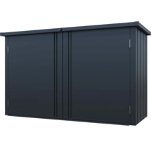 Armoire de jardin avec portes coulissantes pour l'extérieur