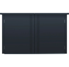 Double porte d'un coffre de rangement