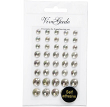 Packung selbstklebender Ziersteine von Vivi Gade