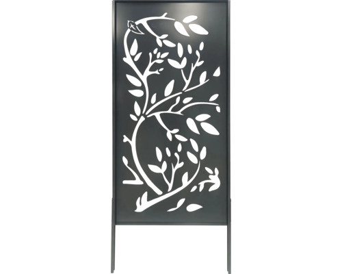 Dekorativer Sichtschutz mit Baumdesign für den Aussenbereich