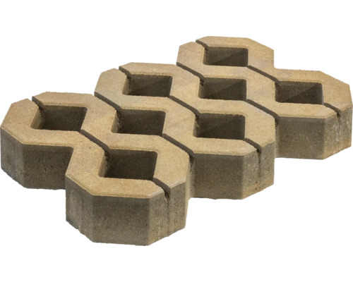 Dalles gazon en béton