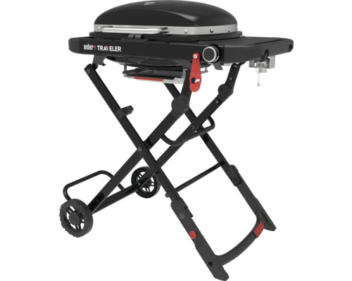Barbecue à gaz Weber Traveler sur un support mobile